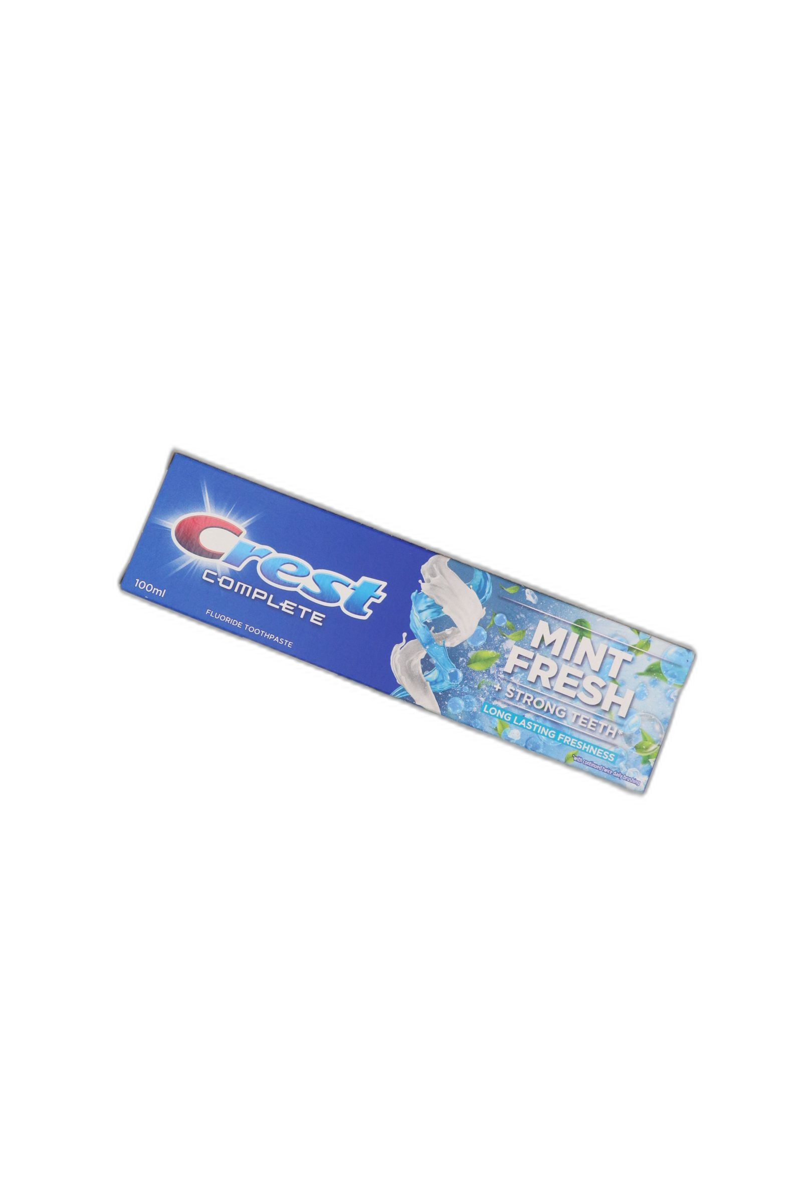 خمیر دندان کرست Complete Mint Fresh + Strong Teeth حجم ۱۰۰ میل؛ محافظت از دندان‌ها و طراوت ماندگار