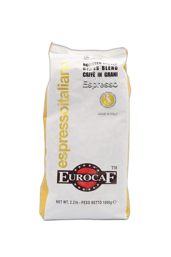 قهوه دانه یوروکاف مدل Espresso Italiano ایتالیایی 1 کیلویی