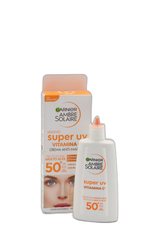 ضد آفتاب فلوئیدی سوپر UV ویتامین C گارنیر SPF50 حجم 40 میل