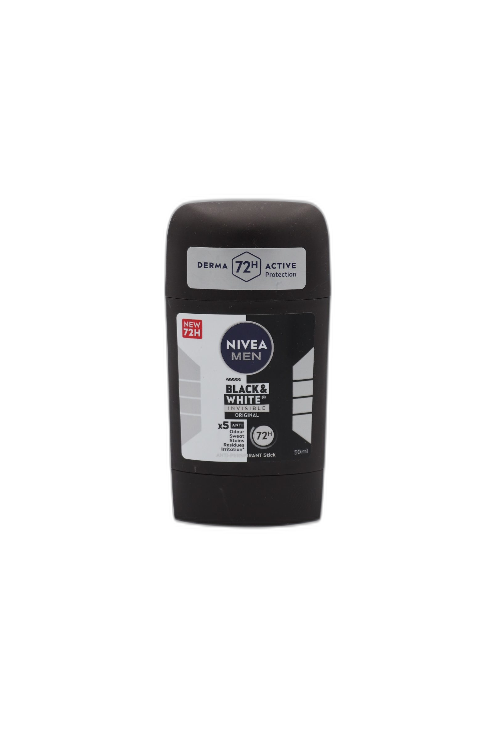 استیک ضد تعریق مردانه نیوا مدل Black & White Invisible Original حجم ۵۰ میل