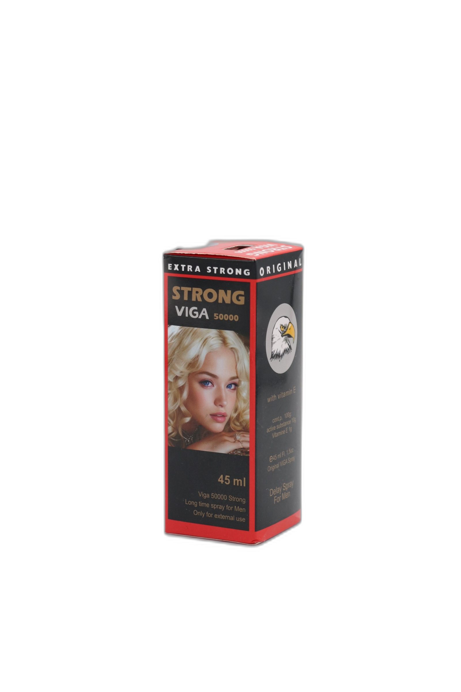 تاخیری مردانه Strong Viga 50000 Extra Strong حجم 45 میل