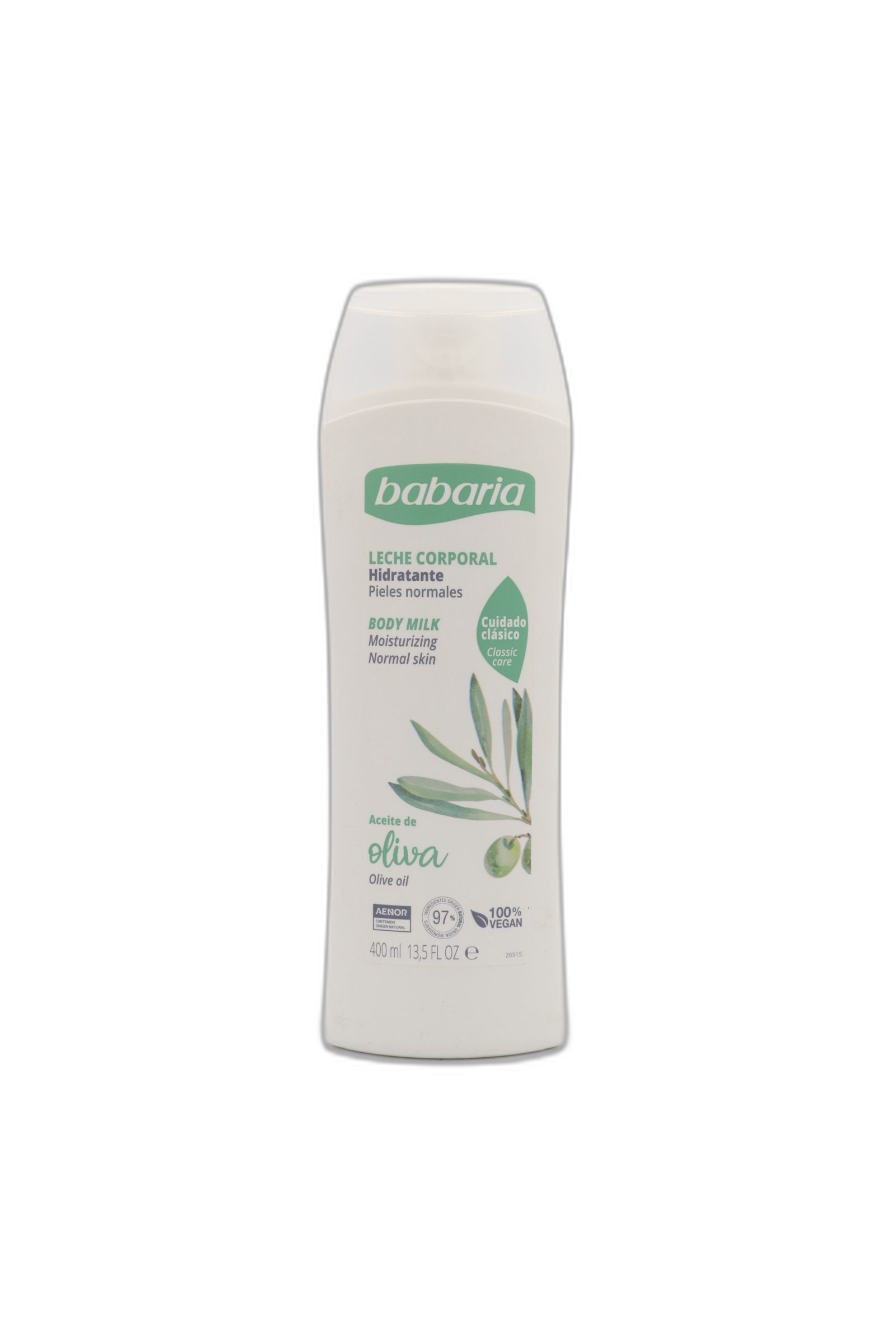شیر بدن باباریا 400 میل روغن زیتون Babaria Body Milk