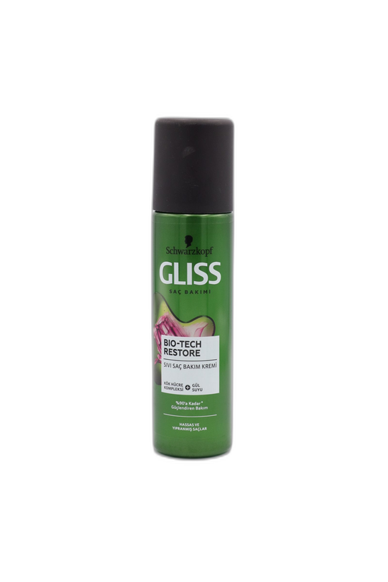 اسپری دو فاز مو آسیب دیده گلیس 200میل Schwarzkopf Gliss Bio-Tech Restore
