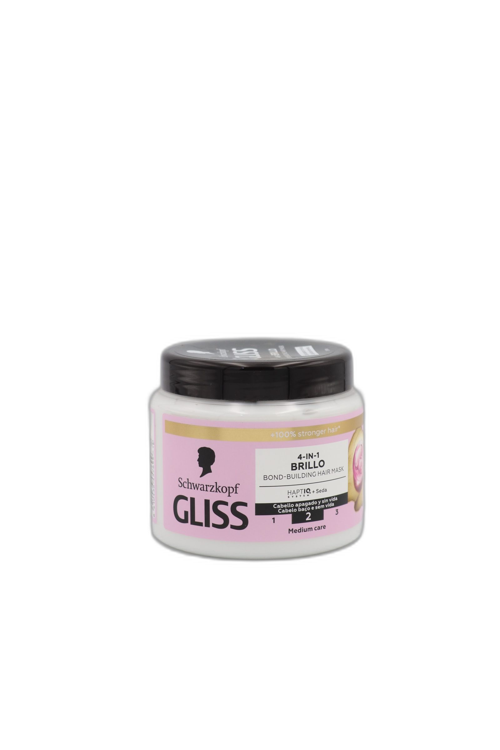 ماسک مو اروپایی گلیس براق‌کننده 4 در 1 (Schwarzkopf Gliss 4-in-1 Brillo Bond-Building Hair Mask)