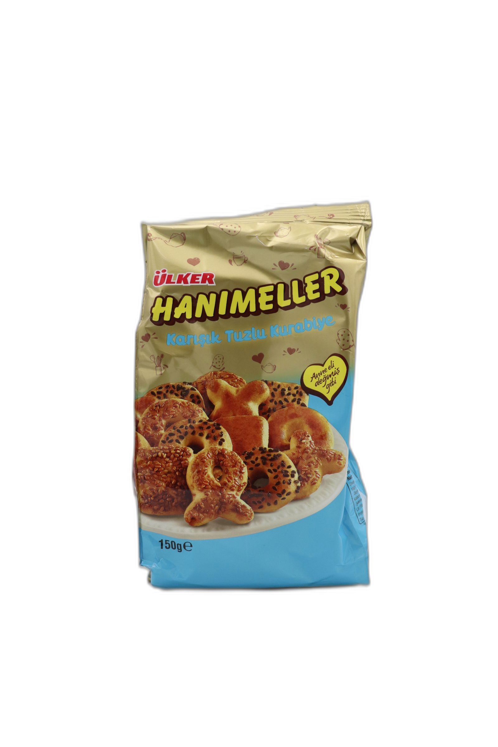 شیرینی نمکی مخلوط اولکر Ülker Hanımeller Karışık Tuzlu Kurabiye