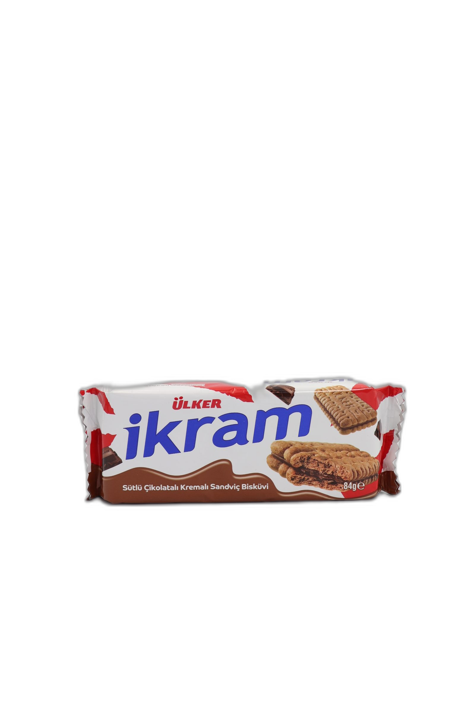 بیسکویت کرم‌دار شکلاتی 84 گرم Ülker İkram
