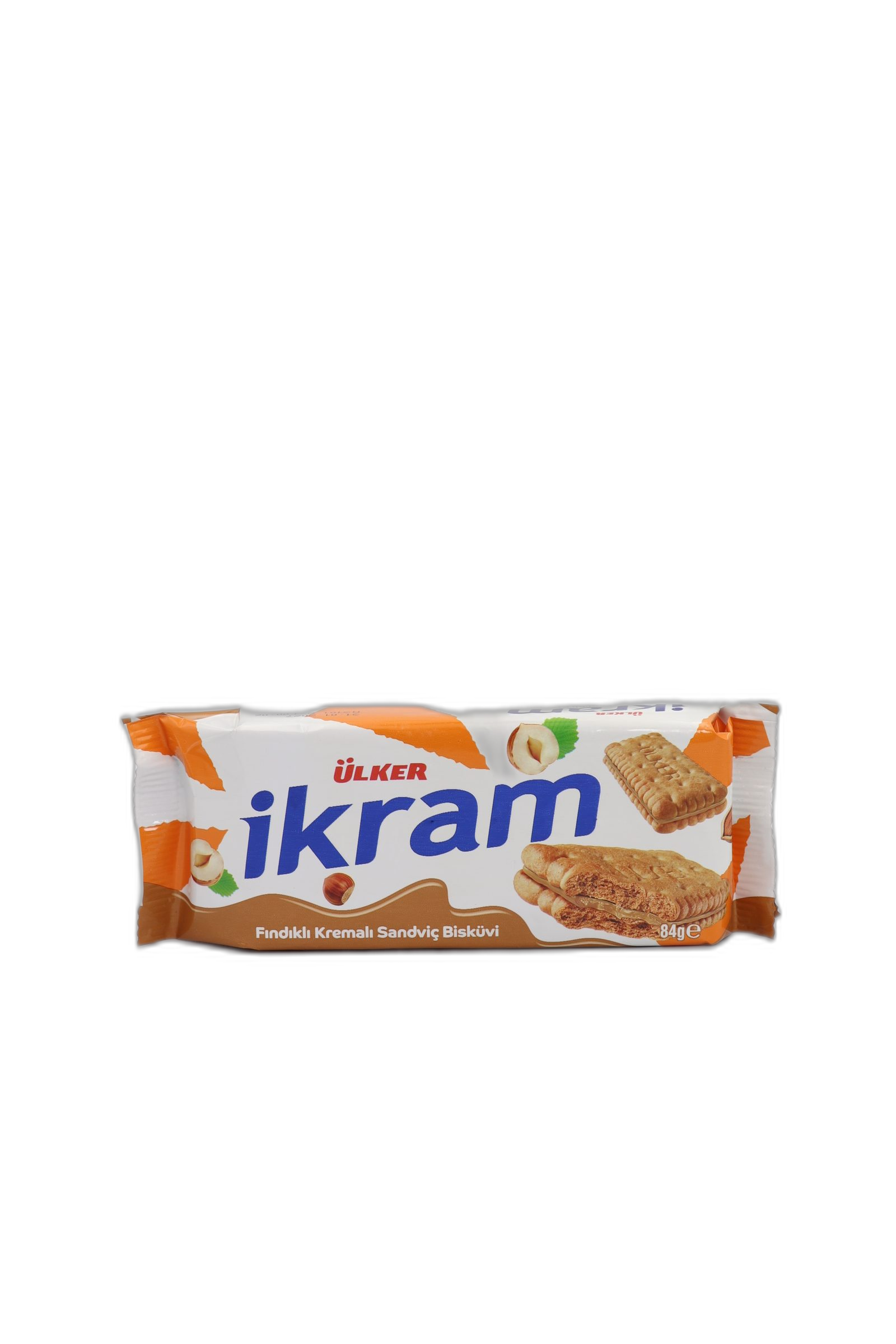 بیسکویت فندقی ایکرام84 گرم Ülker İkram