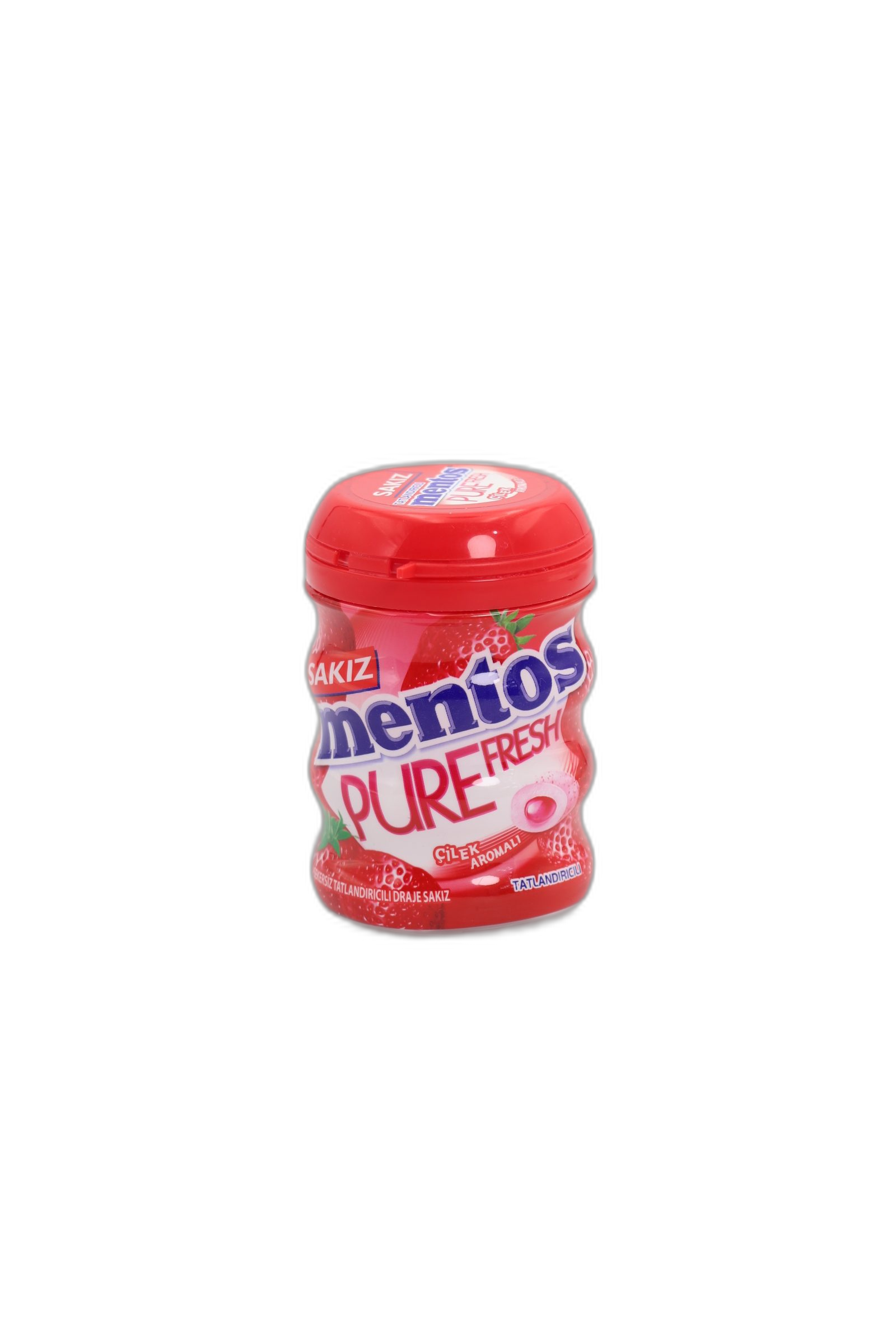 آدامس منتوس Mentos Pure Fresh با طعم توت‌فرنگی60 گرم