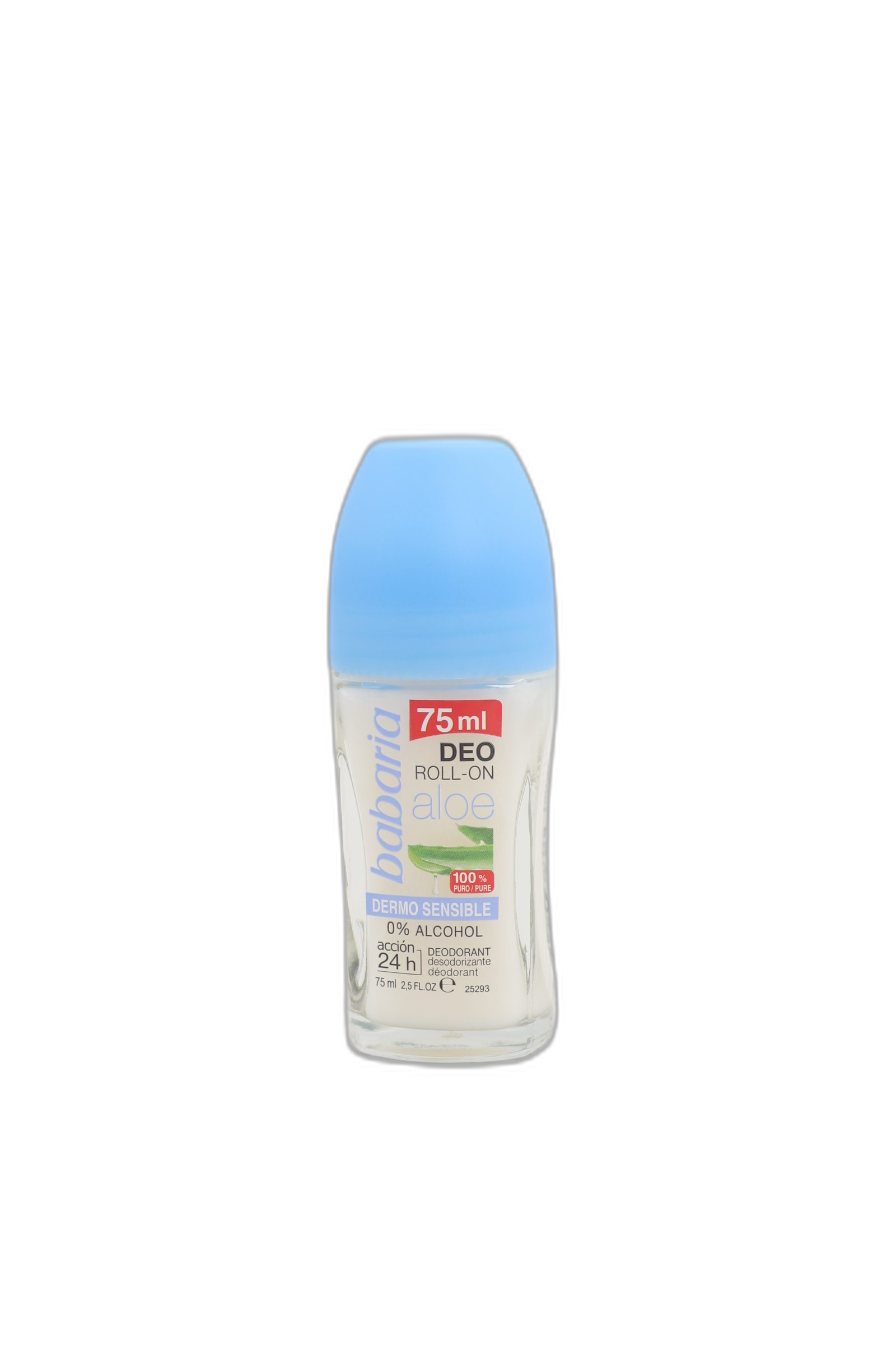 رول ضد تعریق باباریا آلوئه‌ورا 75 میل Babaria Aloe Vera Roll-On