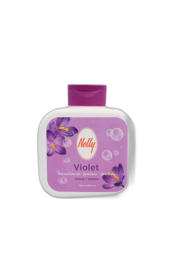 ژل دوش نلی Nelly Violet