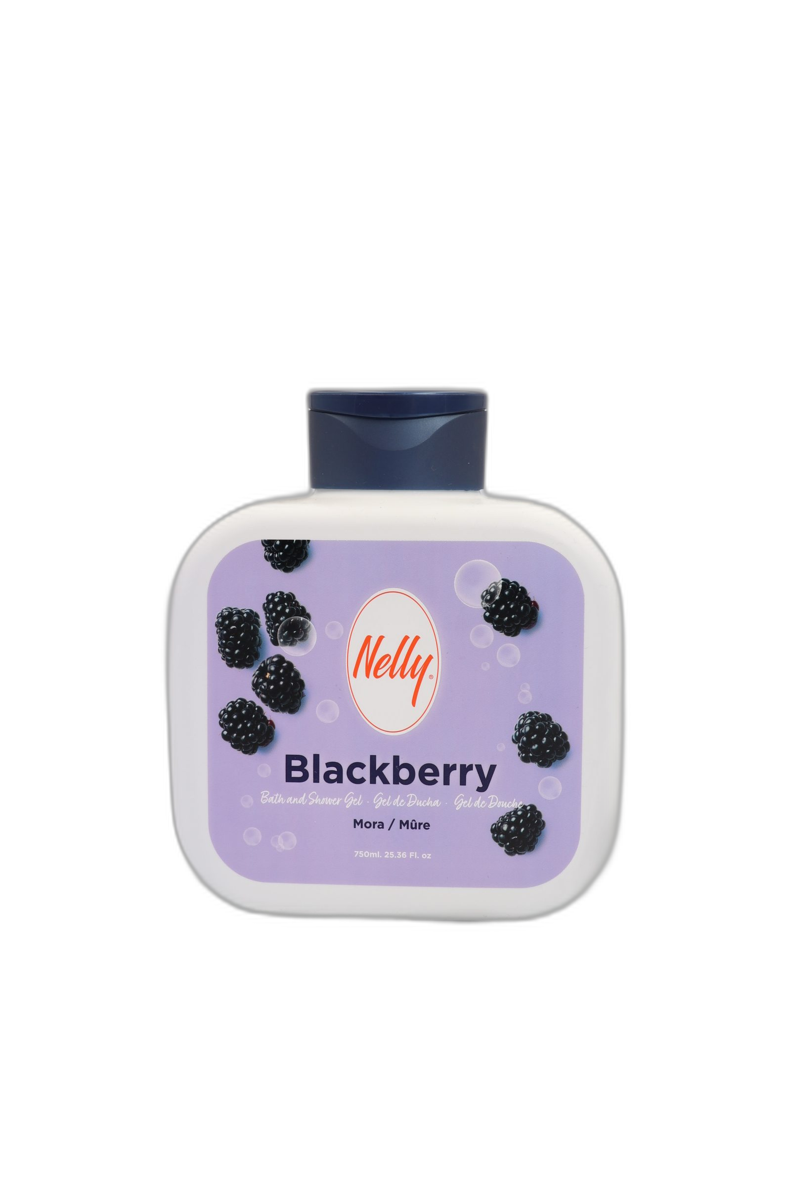 ژل دوش نلی Nelly Blackberry با رایحه خوش توت سیاه