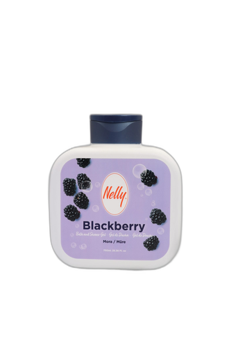 ژل دوش نلی Nelly Blackberry با رایحه خوش توت سیاه