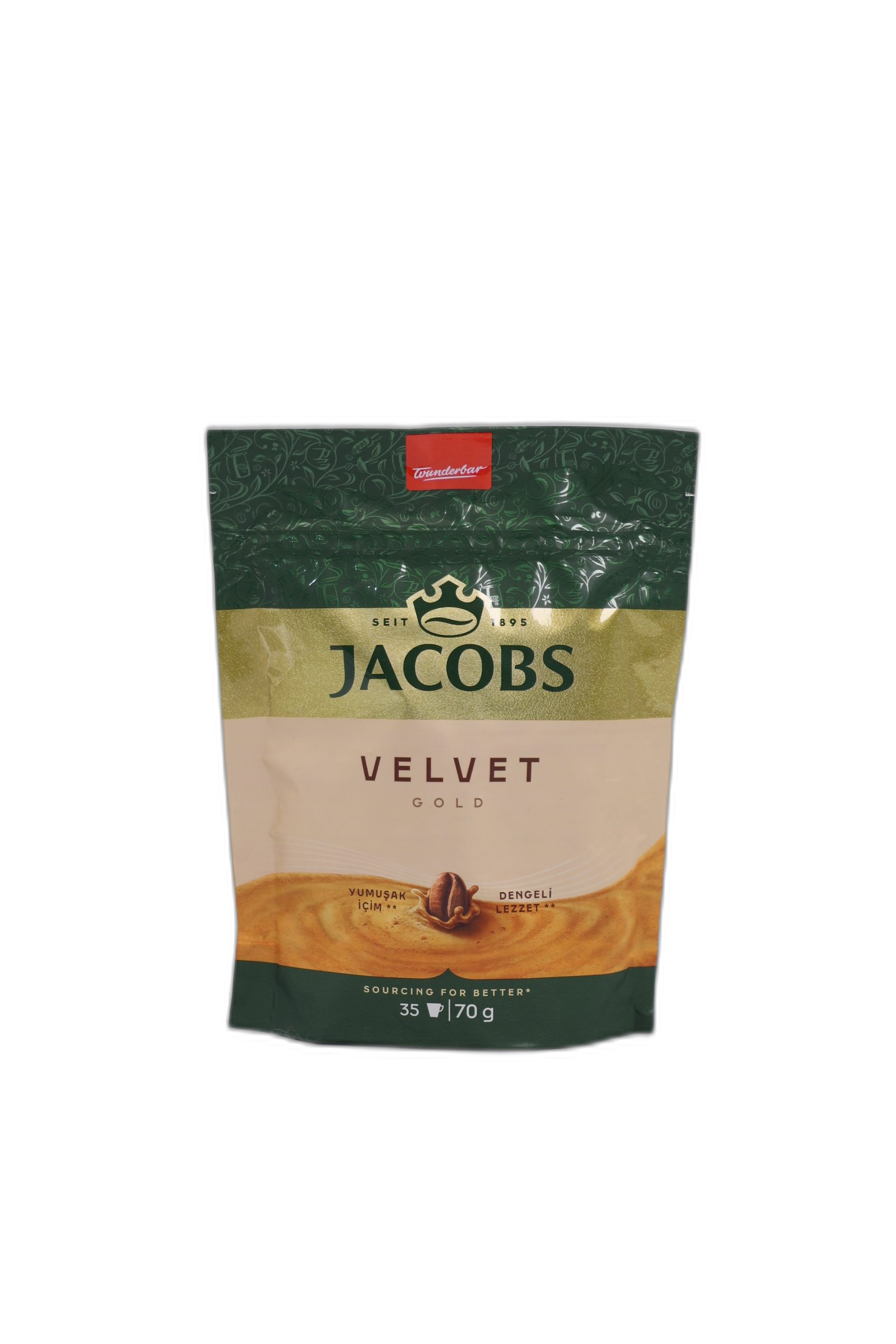 قهوه فوری جاکوبس Jacobs Velvet Gold – طعمی نرم و متعادل