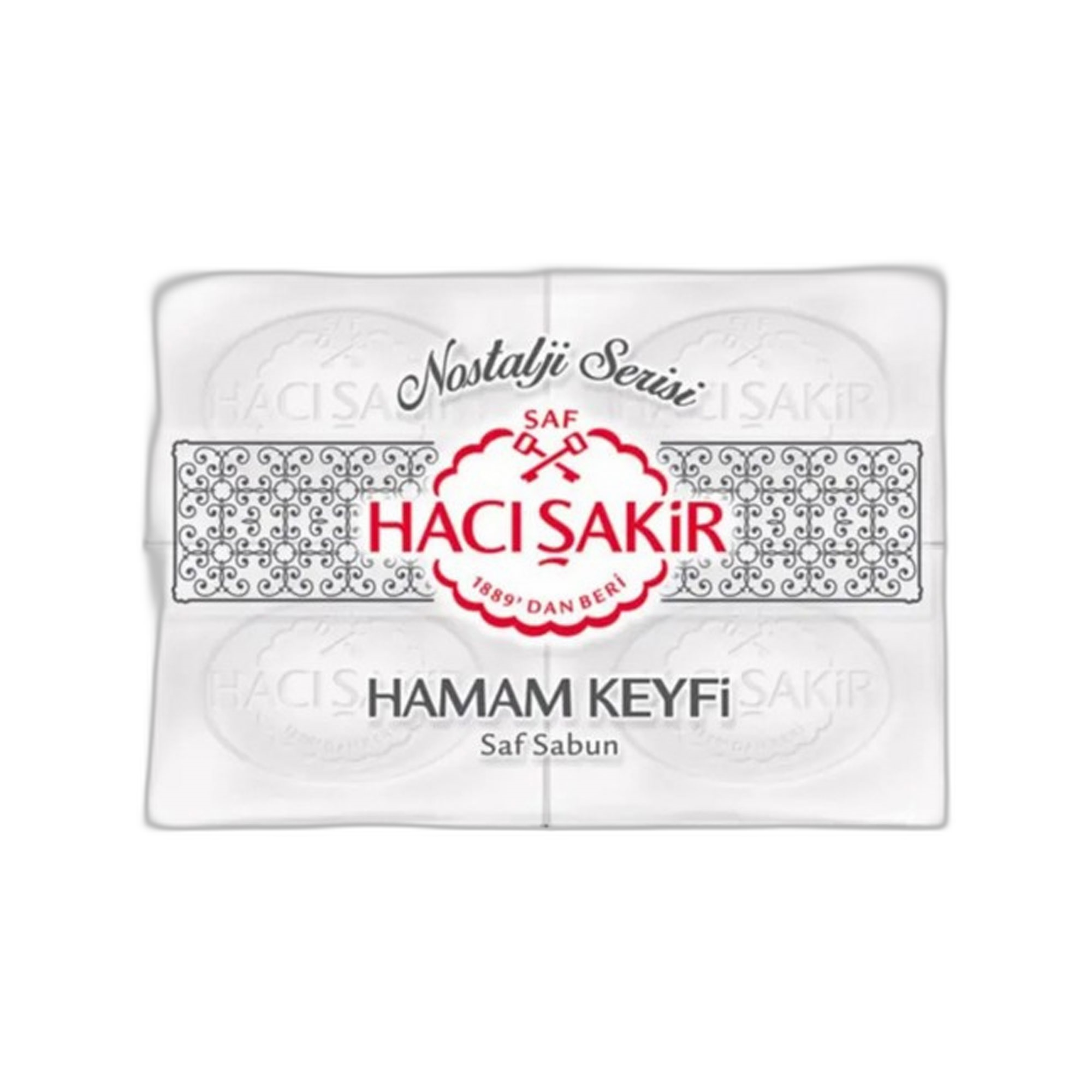 صابون حمام کتابی حاجی شاکر نوستالژی – بسته ۴ عددی ۸۰۰ گرم