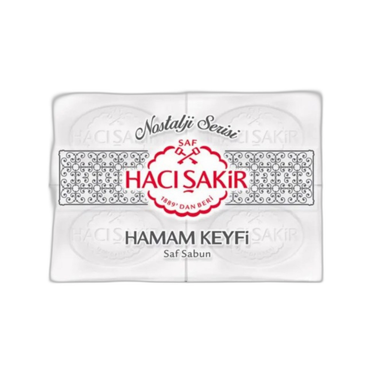 صابون حمام کتابی حاجی شاکر نوستالژی – بسته ۴ عددی ۸۰۰ گرم