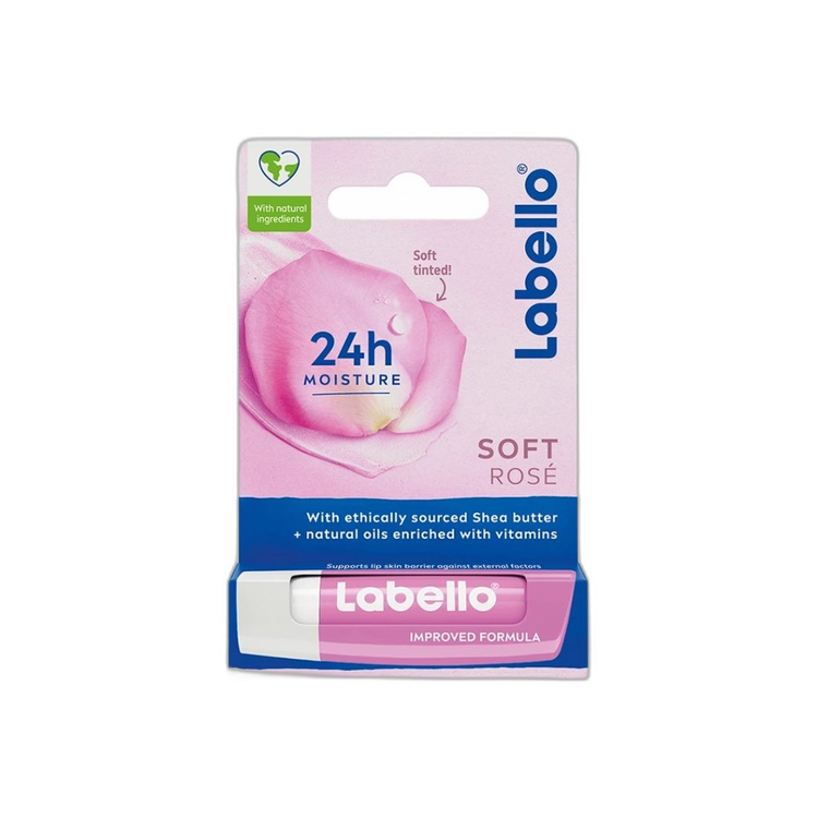 بالم لب لبولو ۲۴ ساعته مدل Soft Rose