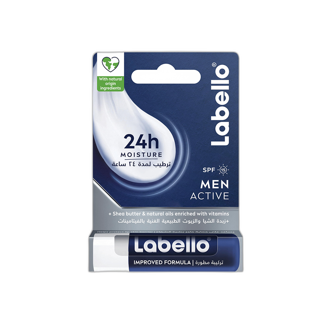 بالم لب لبولو Men Active دارای SPF