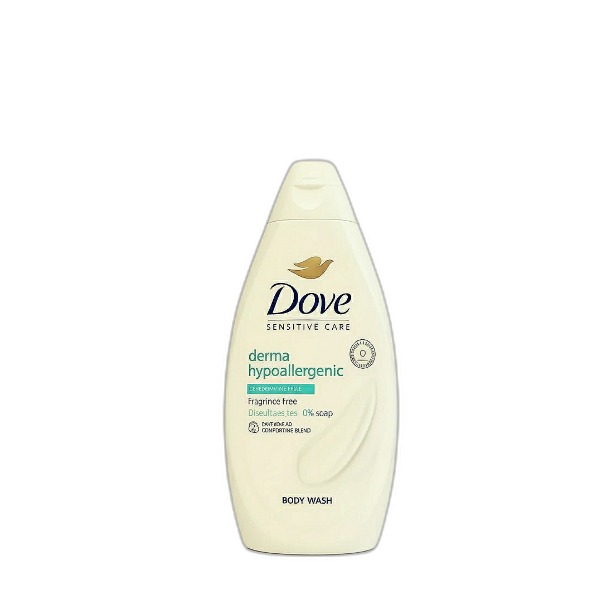 شامپو بدن داو مدل Derma Hypoallergenic با حجم ۴۵۰ میلی‌لیتر
