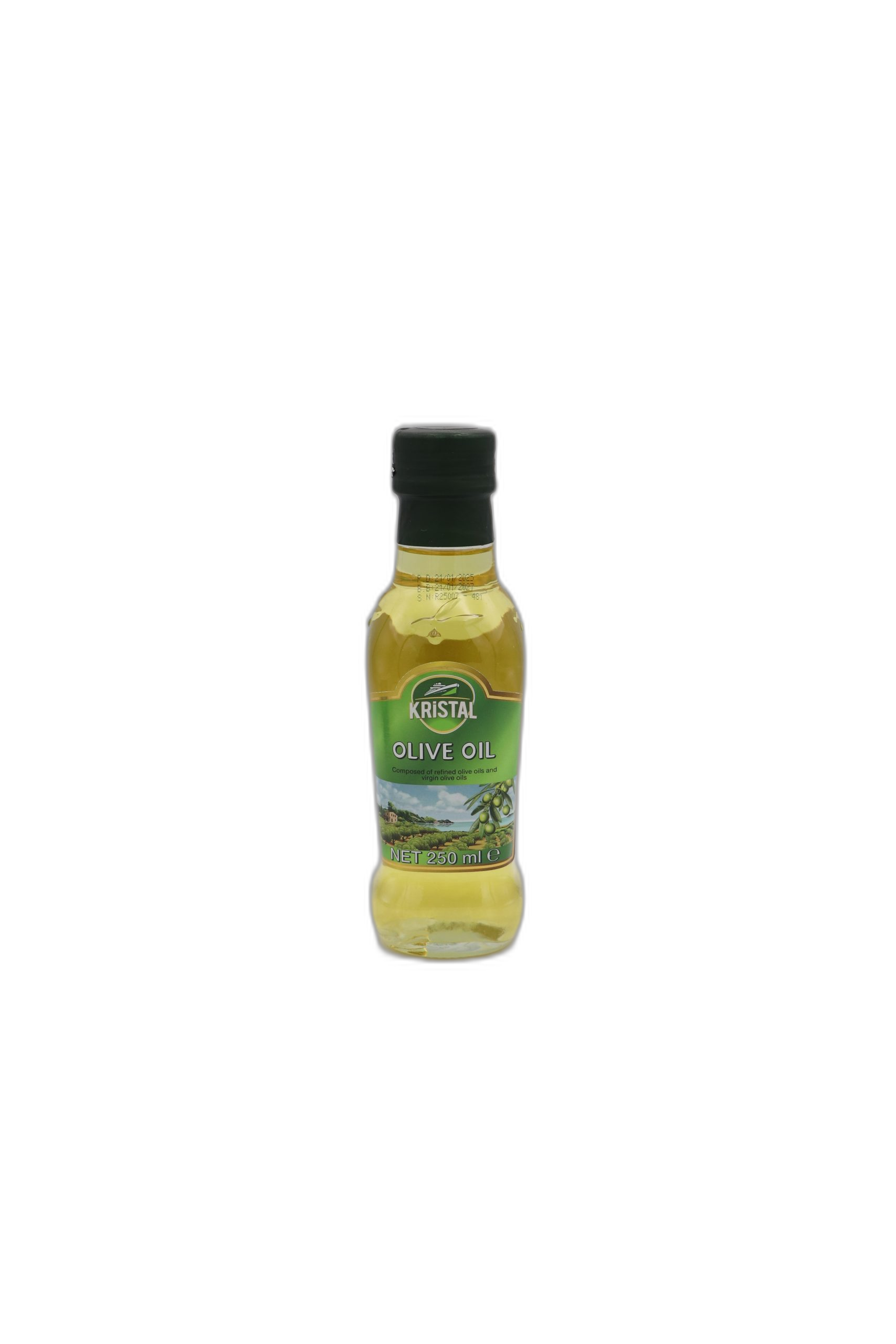 روغن زیتون کریستال Kristal Olive Oil حجم ۲۵۰ میل