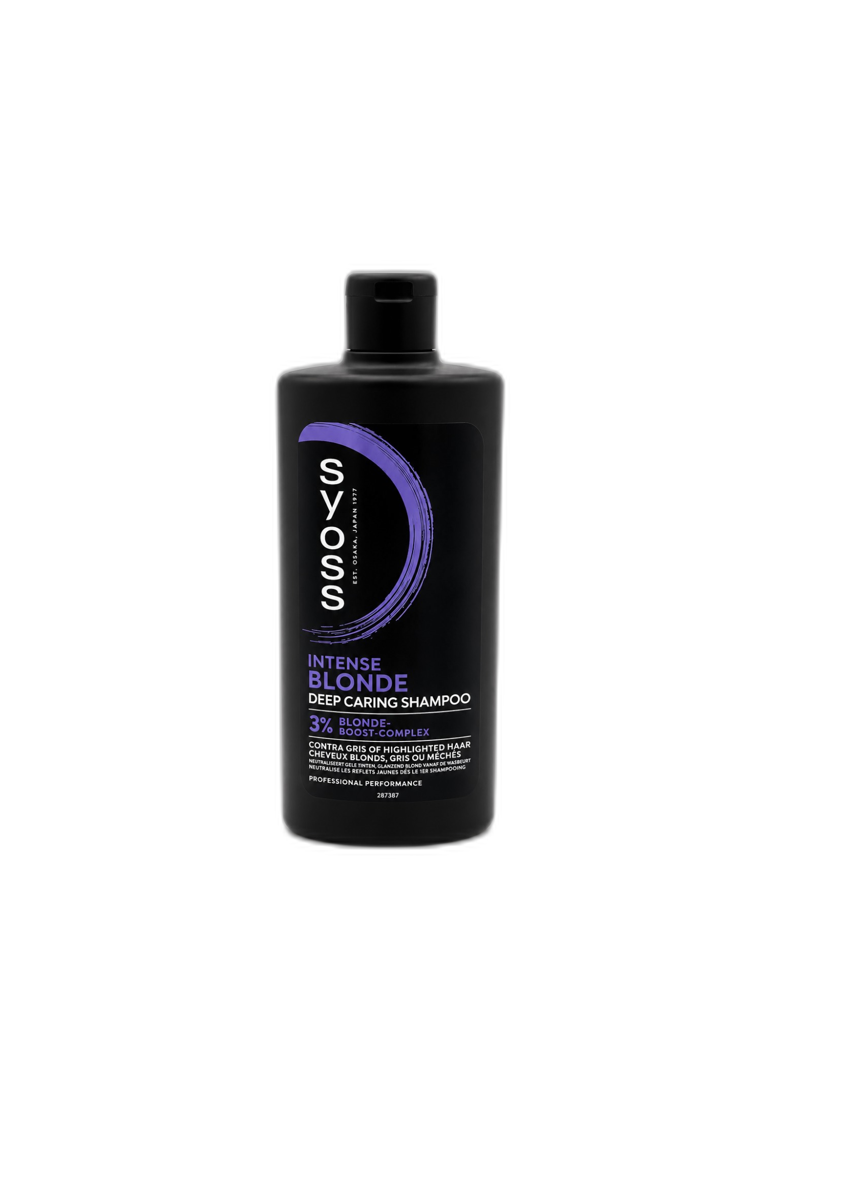 شامپو سایوس اینتنس بلوند (Syoss Intense Blonde Deep Caring Shampoo) با کمپلکس ۳٪ Blonde Boost