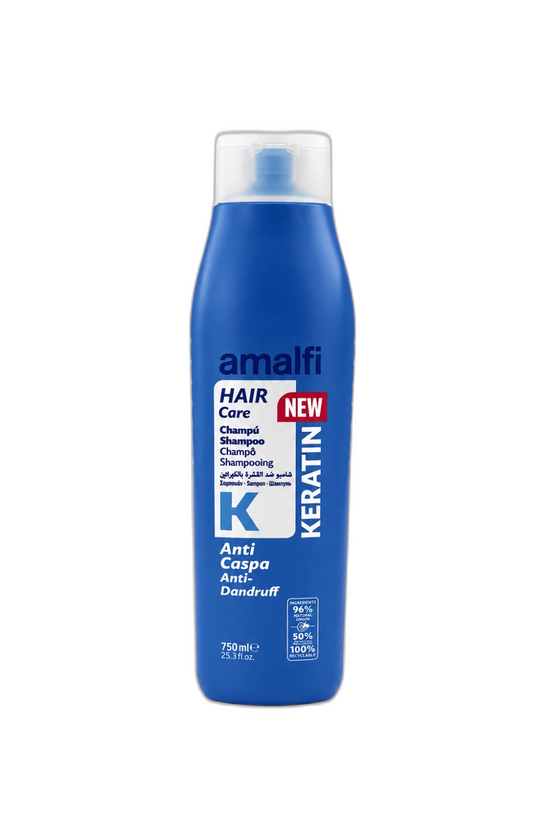 شامپو ضد شوره آمالفی کراتین (Amalfi Keratin Anti-Dandruff Shampoo) حجم ۷۵۰ میلیلیتر