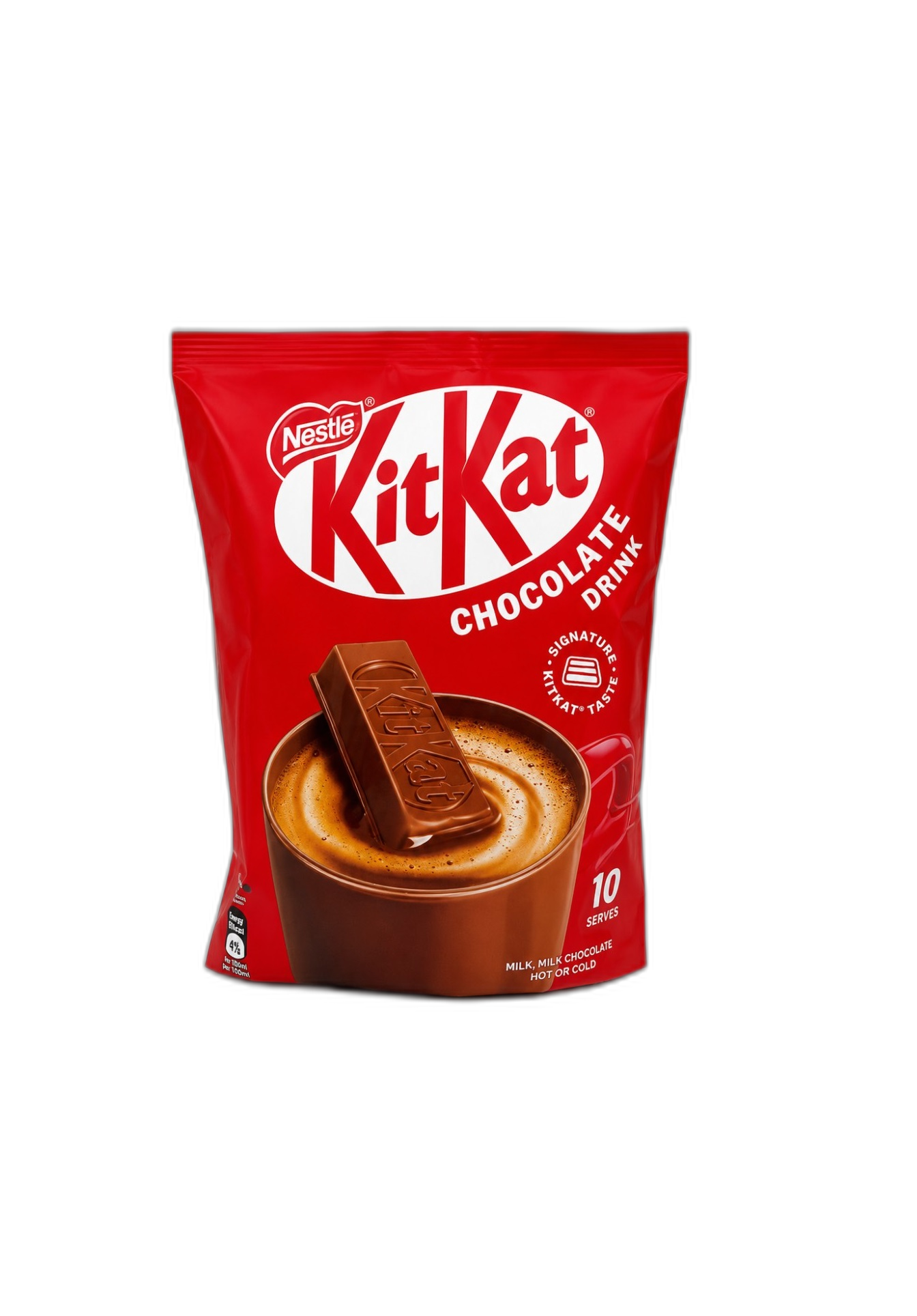 پودر هات چاکلت کیت‌کت 10 عددی Nestlé KitKat Chocolate Drink