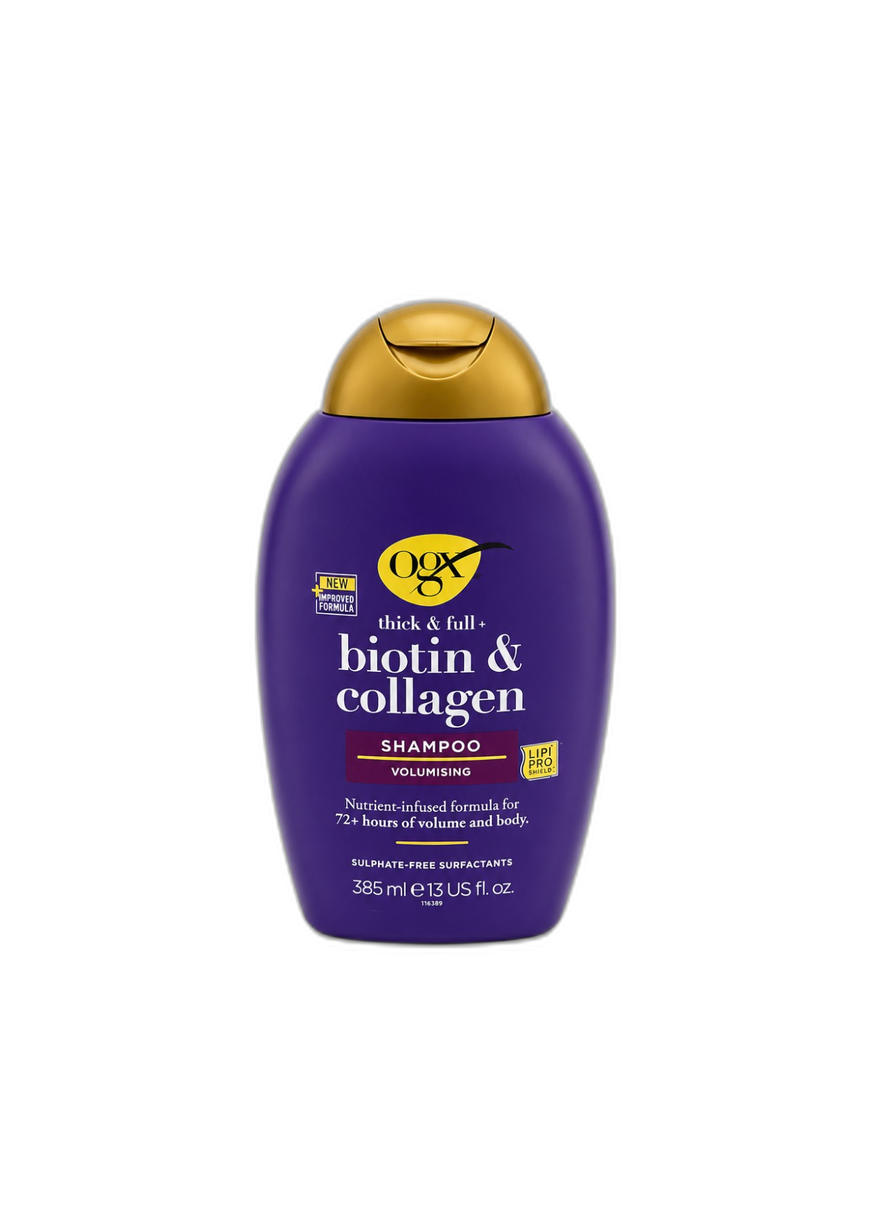 شامپو OGX Biotin & Collagen حجم 385 میلی‌لیتر