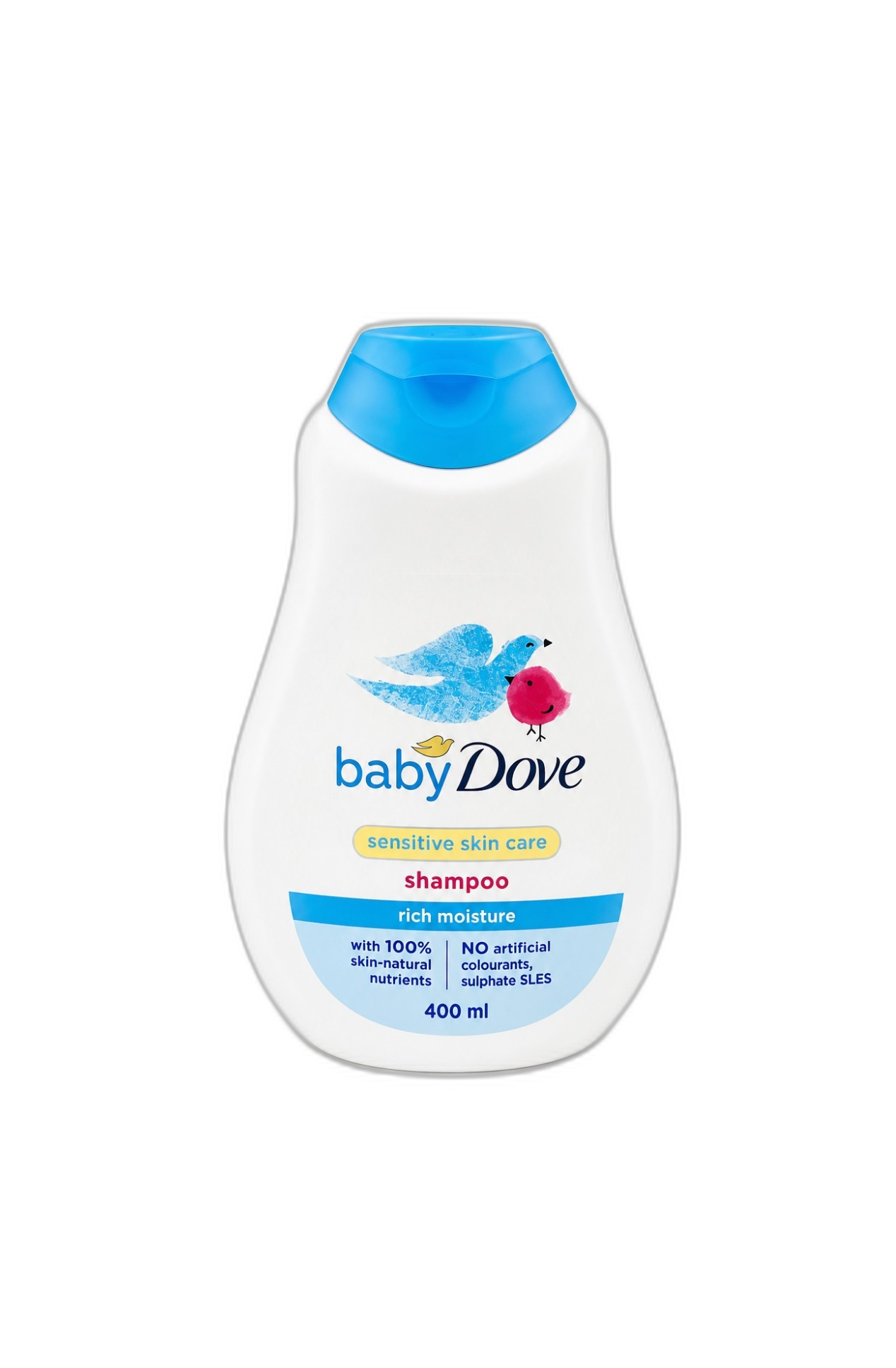 شامپو بچه داو Baby Dove Sensitive Skin Care حجم 400 میلی‌لیتر