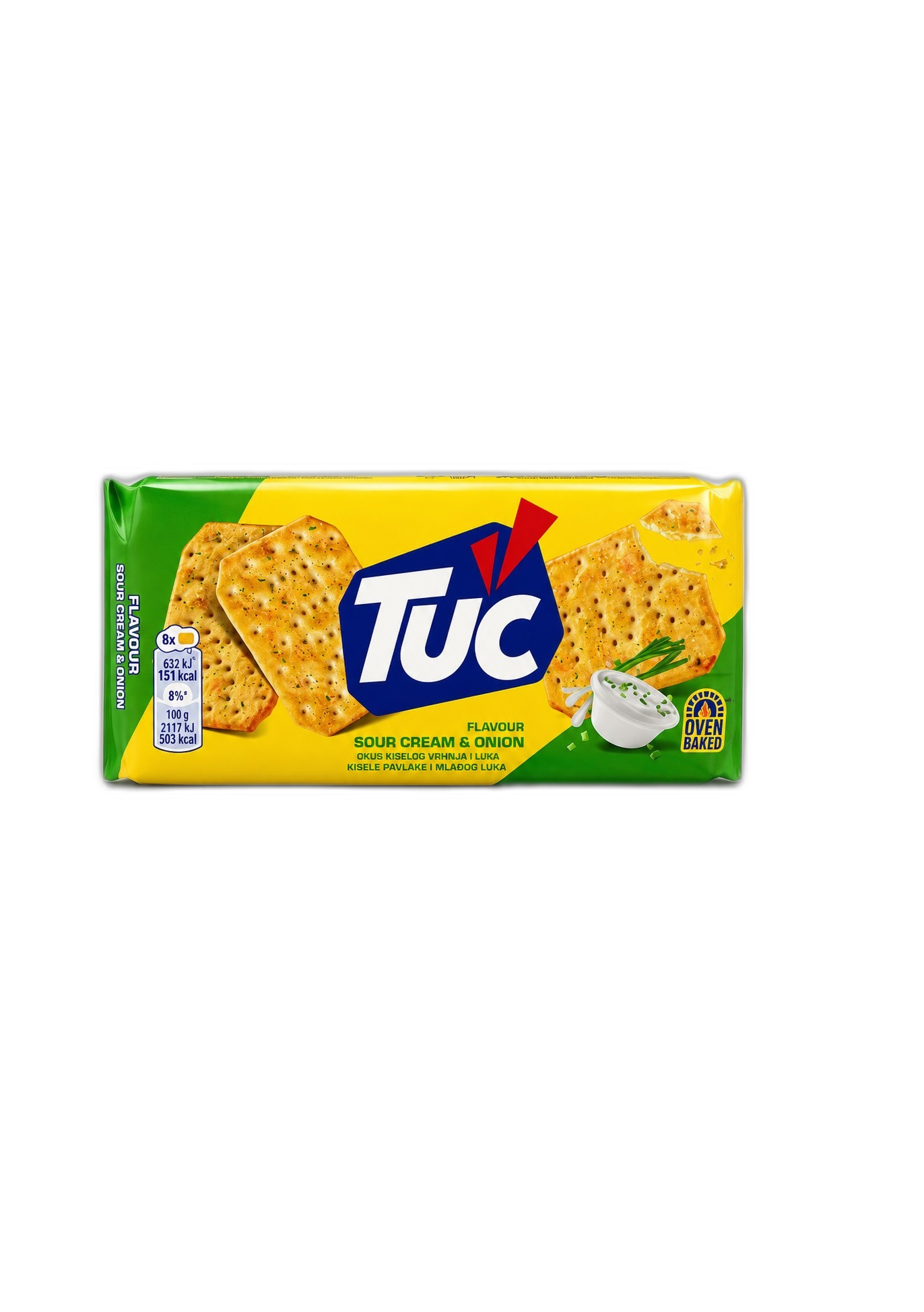 کراکر TUC با طعم خامه ترش و پیاز