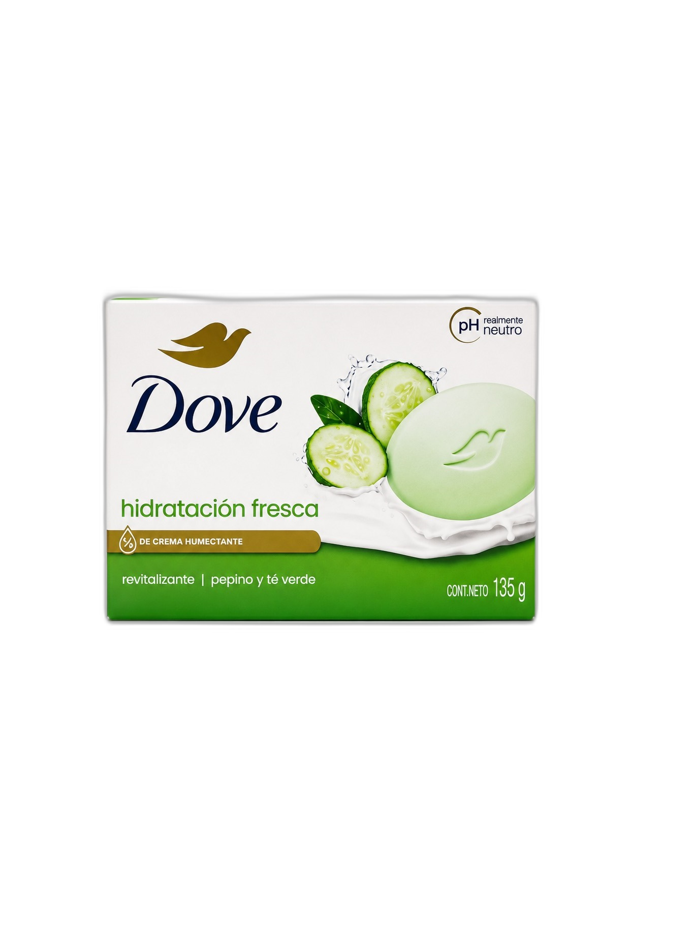 صابون داو Dove Hydratación Fresca خیار و چای سبز ۱۳۵ گرمی