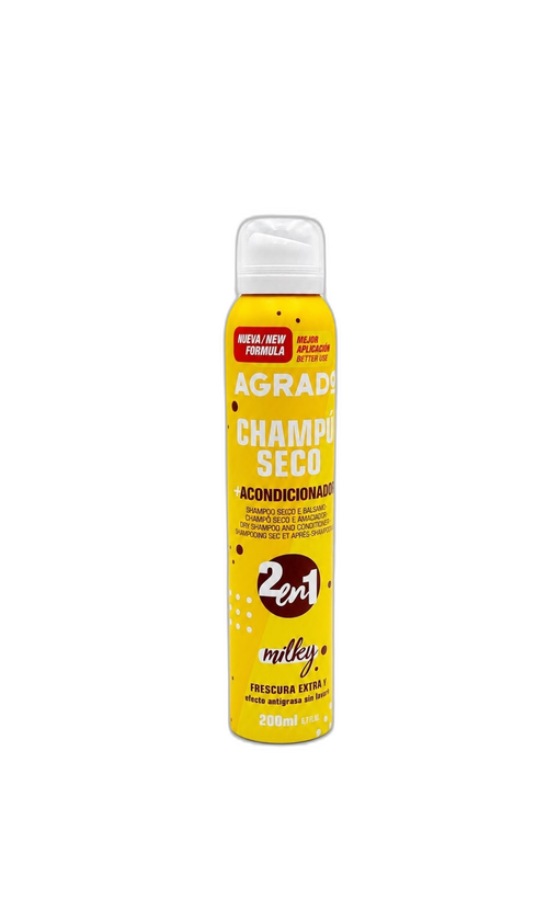 شامپو خشک آگرادو Agrado 2 در 1 Milky حجم 200 میلیلیتر
