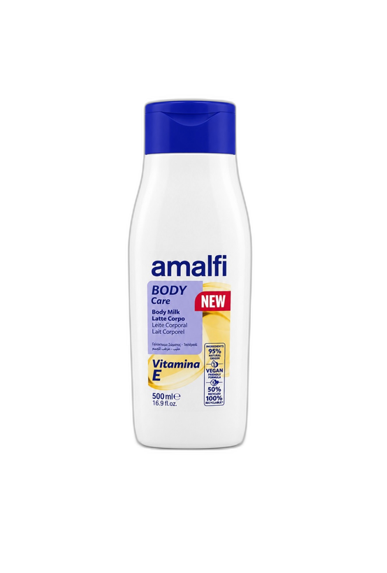 شیر بدن آمالفی Amalfi Body Care Vitamina E حجم 500 میلیلیتر