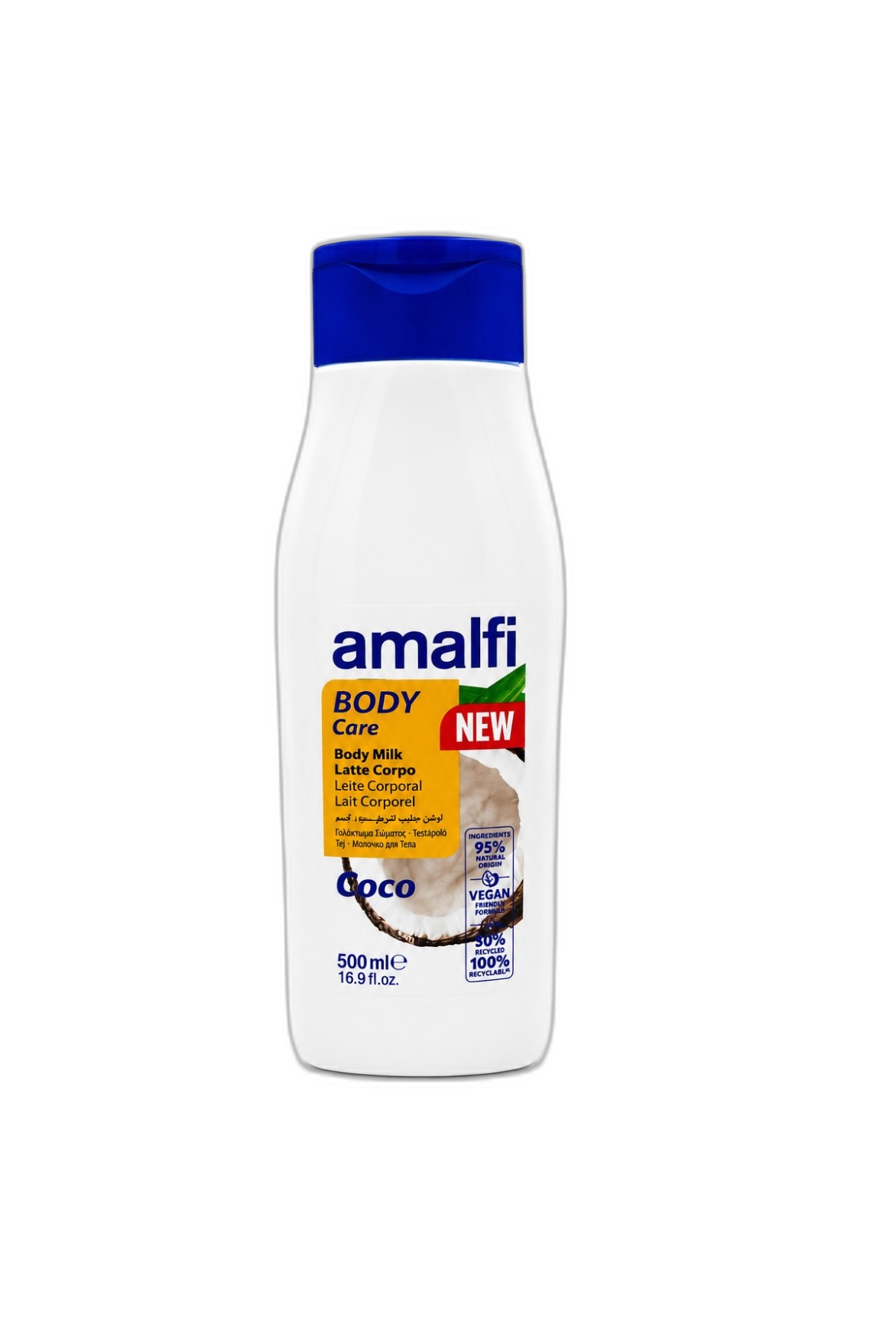 شیر بدن آمالفی Amalfi Body Care Coco حجم 500 میلی‌لیتر