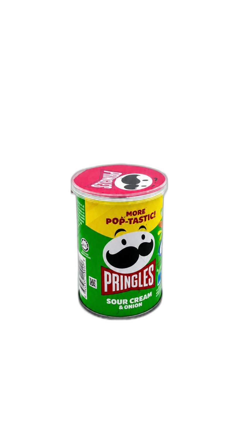 چیپس پرینگلز Sour Cream & Onion با طعم خامه ترش و پیاز