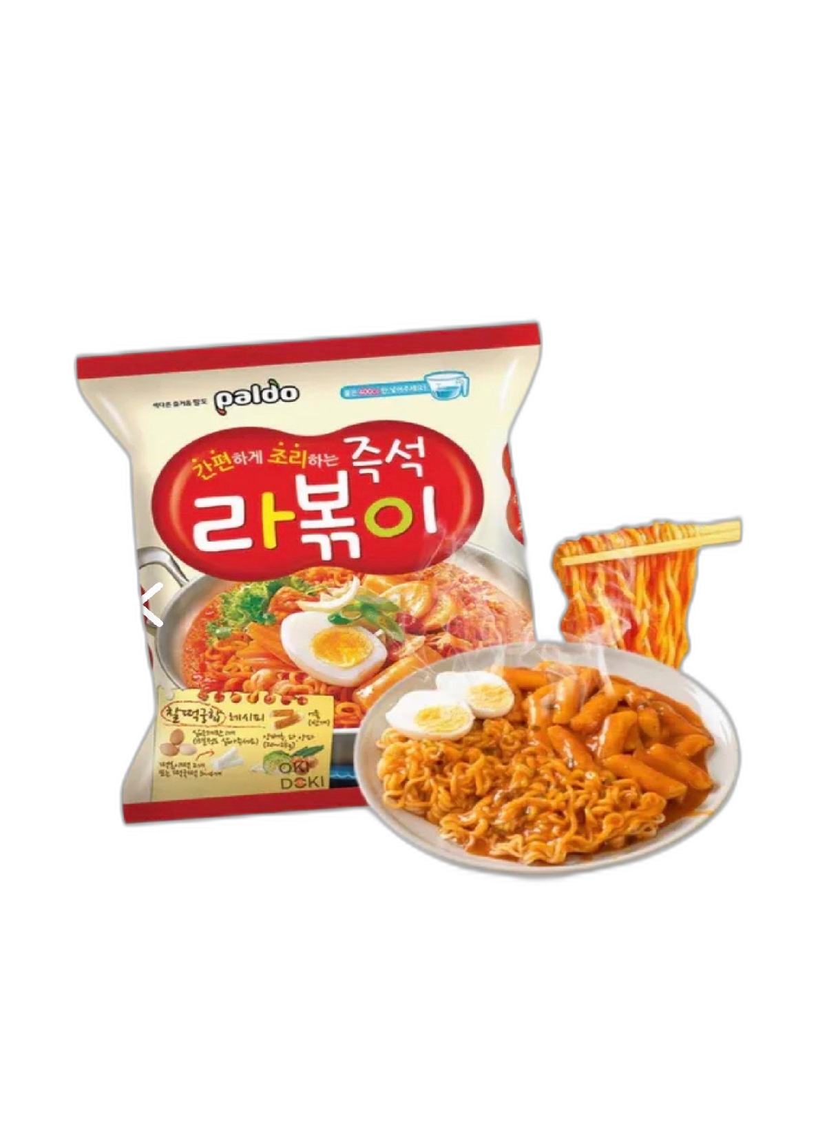 نودل کره‌ای پالدو رابوکی Paldo Rabokki