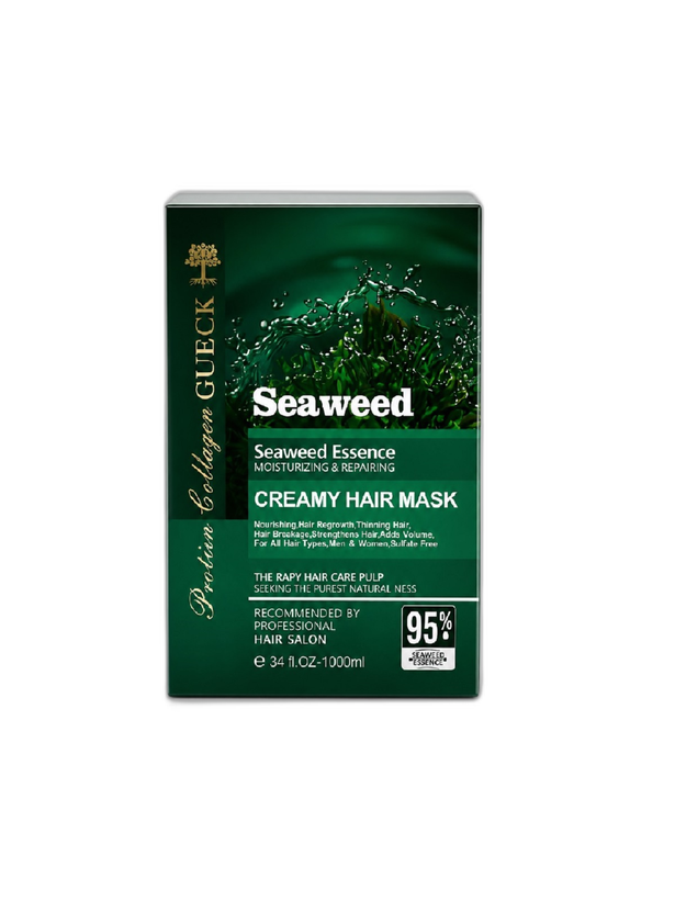 ماسک مو جلبک دریایی پروتئین کلاژن گواک (Golden Gueck Seaweed Essence) | آبرسان و ترمیمکننده مو