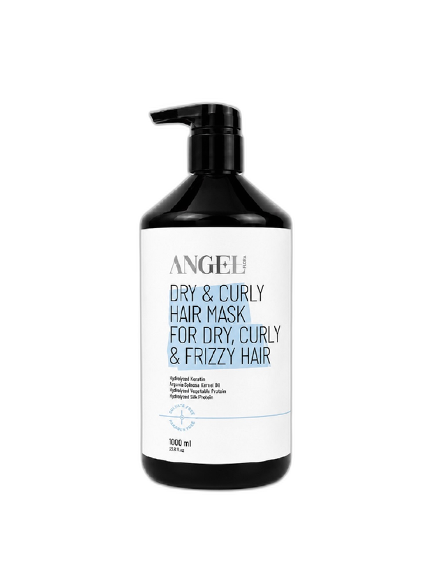 ماسک مو آنجل فلورا مخصوص موهای خشک، فر و وز Angel Flora Dry & Curly Hair Mask