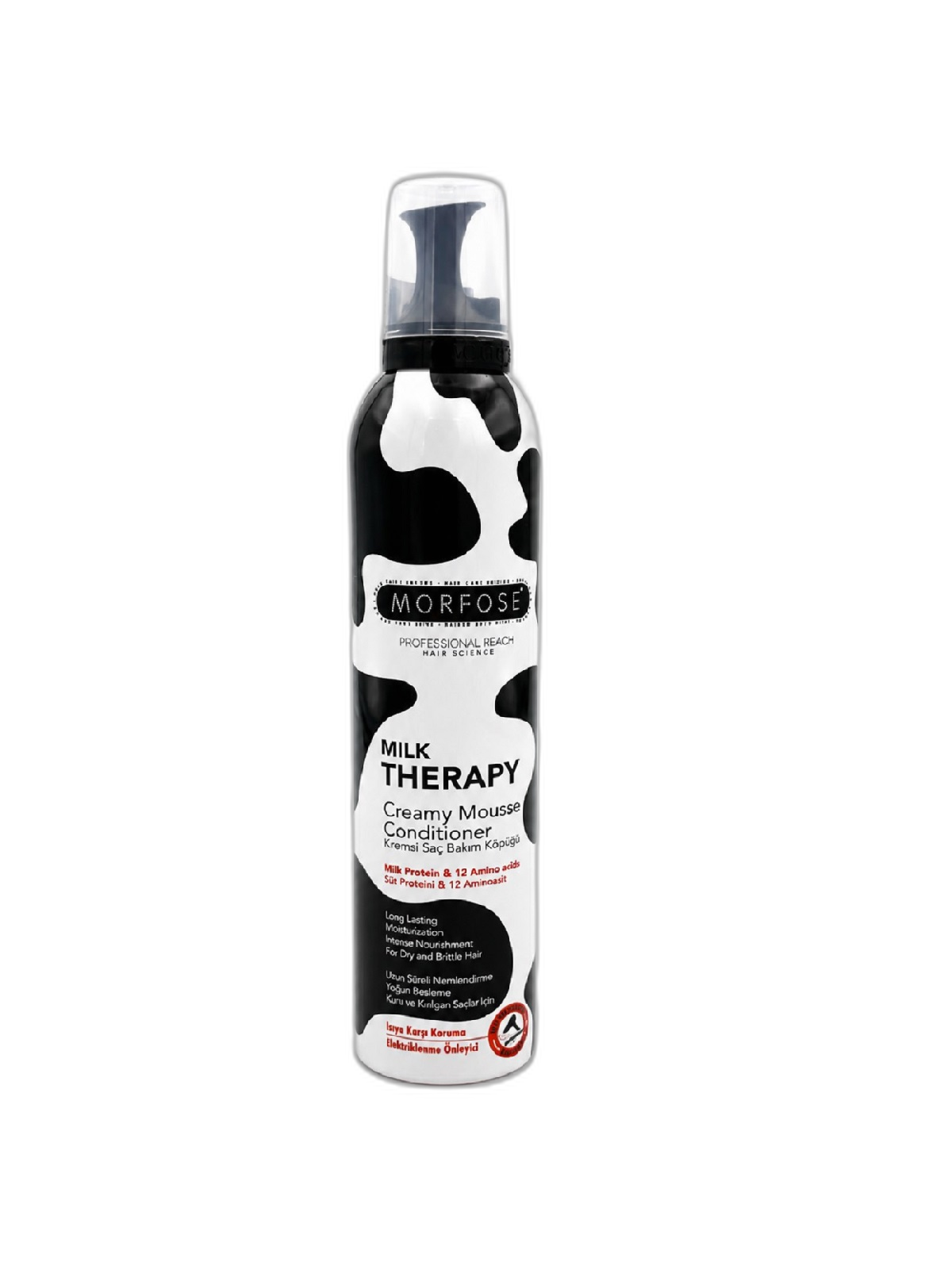 موس نرم‌کننده مو مورفوس Milk Therapy Creamy Mousse Conditioner