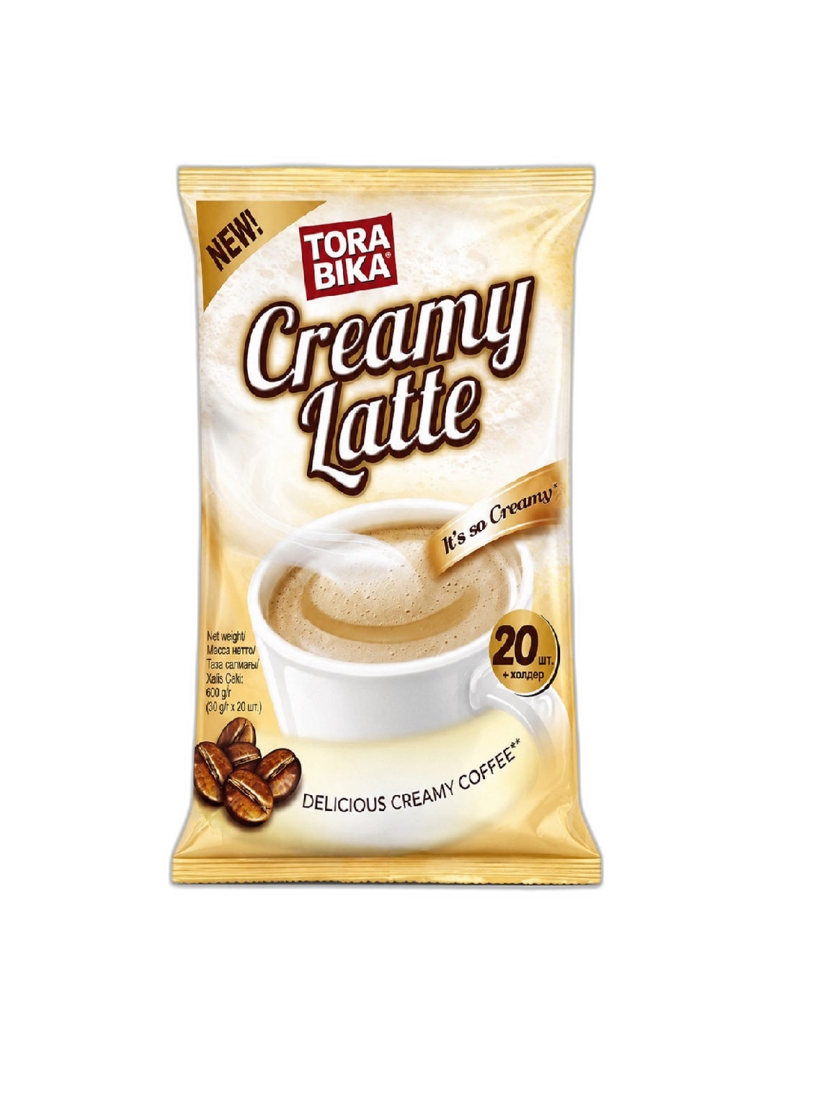 قهوه فوری تورابیکا کرمی لاته Tora Bika Creamy Latte