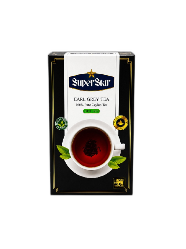 چای ارل گری سوپر استار مدل STD 305 – چای سیلان معطر 450 گرم