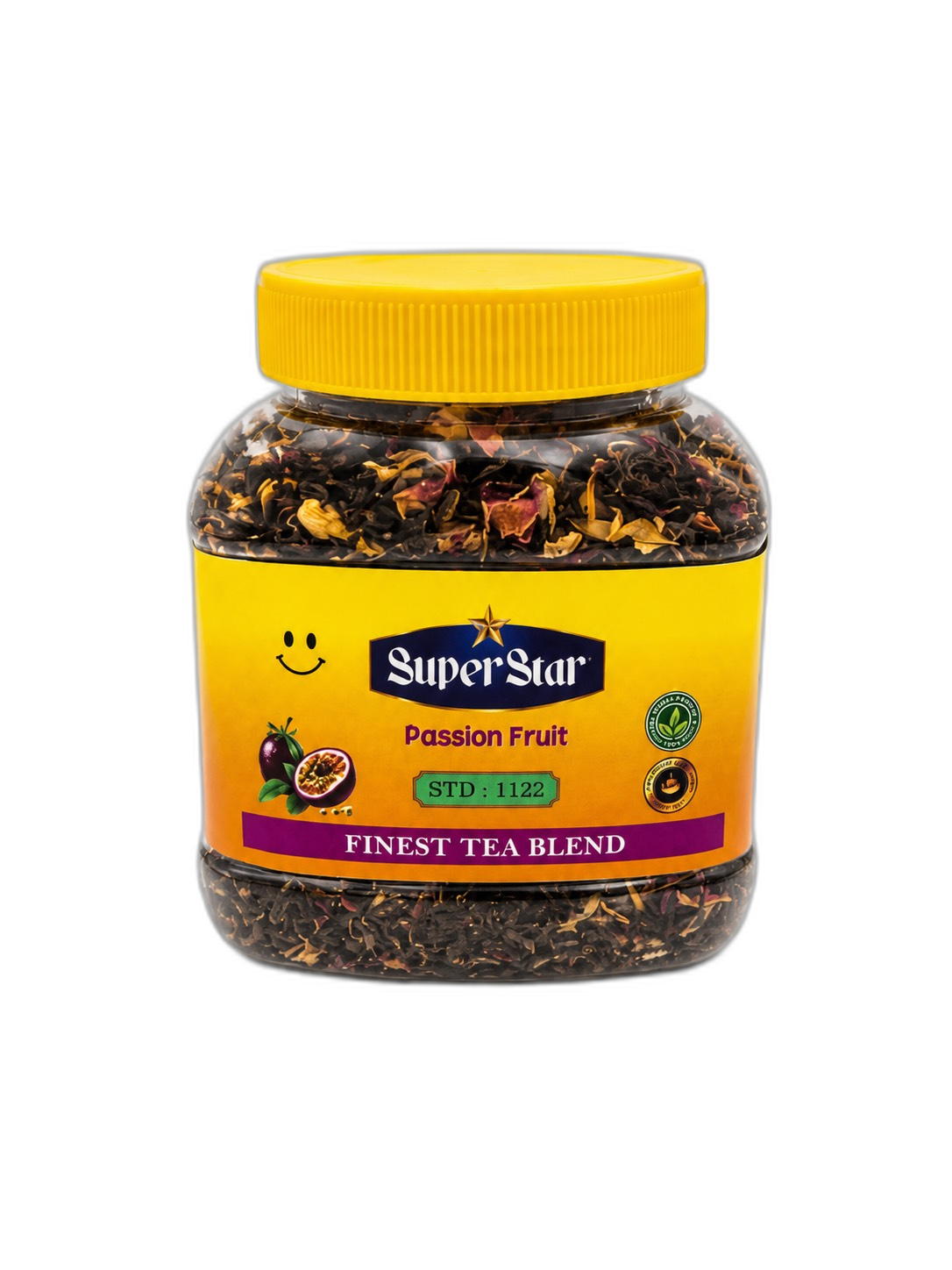 چای طعم‌دار سوپر استار مدل Passion Fruit حجم 200 گرم