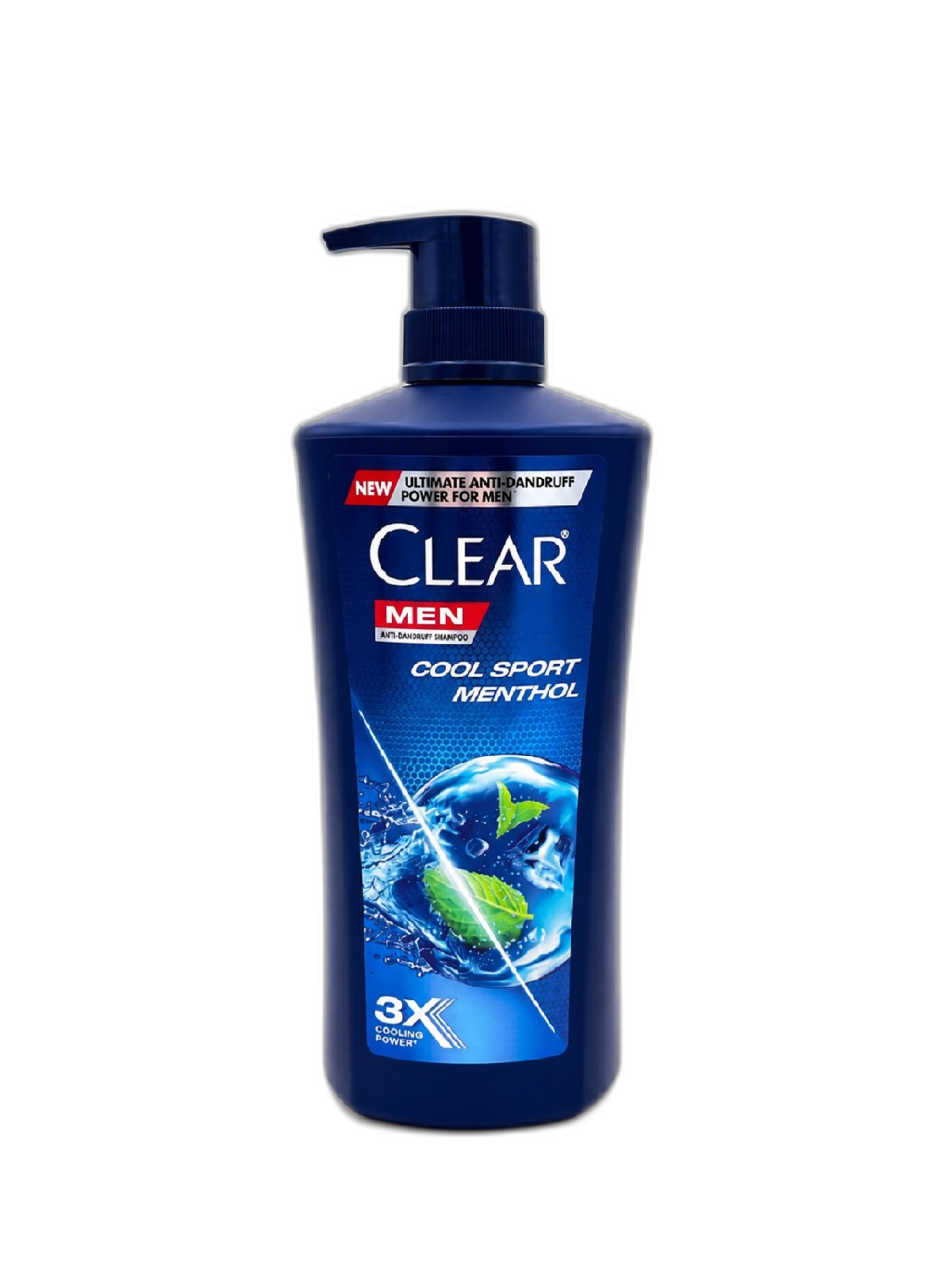 شامپو ضد شوره مردانه کلیر Clear Men Cool Sport Menthol | خنک‌کننده و مناسب استفاده روزانه 650 میل