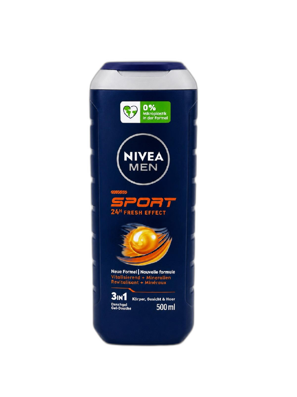 شاور ژل نیوآ MEN Sport مدل 3 در 1 مناسب بدن، صورت و مو