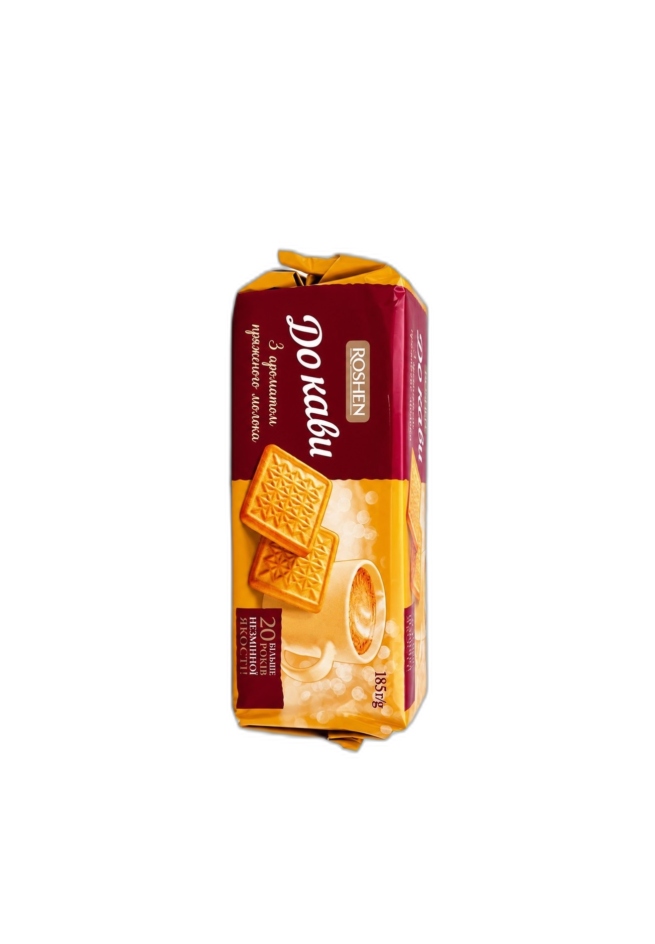 بیسکویت روشن Roshen Do Kavy با طعم شیر پخته وزن 185 گرم