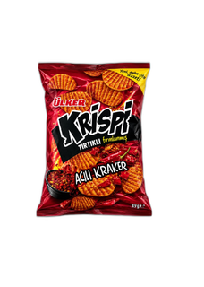 چیپس کریسپی تند Ülker Krispi Acılı Kraker وزن 49 گرم