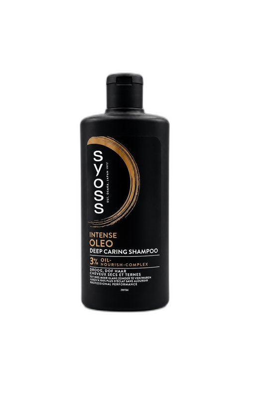 شامپو سایوس Intense Oleo با 3% Oil Nourish Complex حجم 440 میل