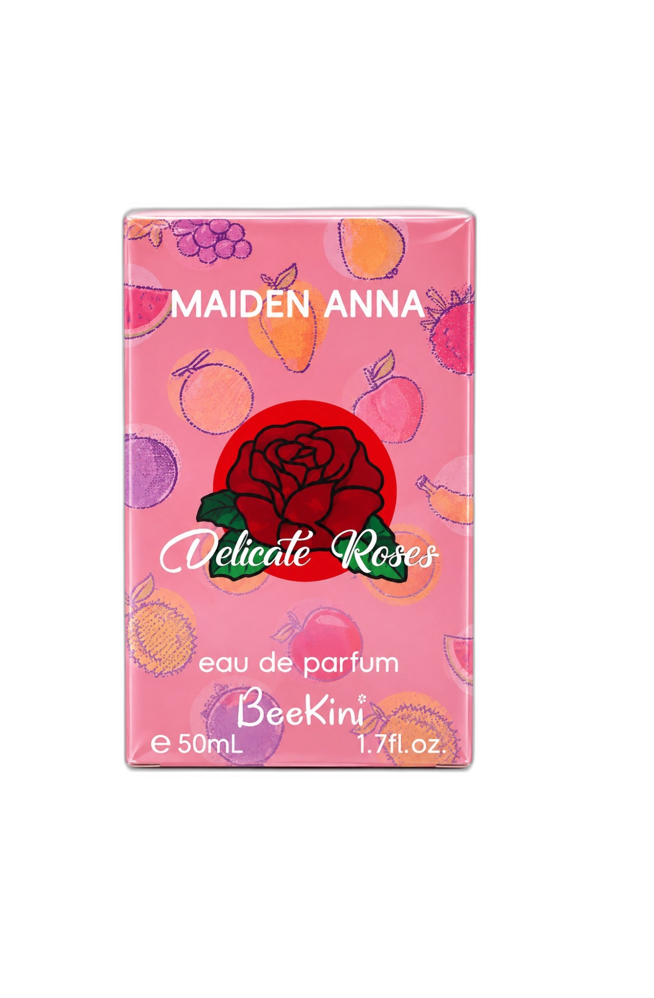عطر بیکینی Maiden Anna مدل رز Delicate Roses حجم 50 میلی‌لیتر