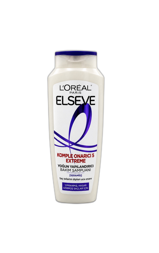 معرفی شامپو لورآل Elseve Komple Onarıcı 5 Extreme مخصوص موی آسیب دیده